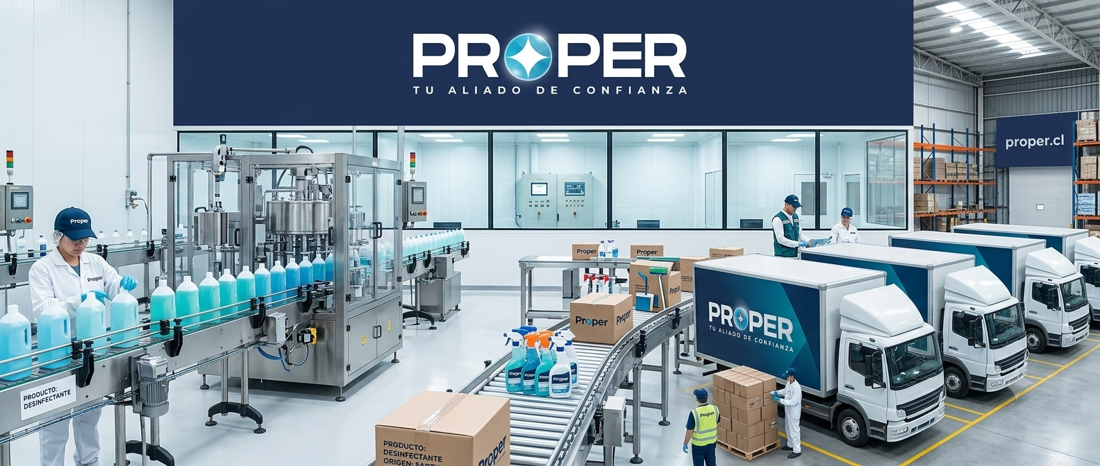 Productos de limpieza Proper Chile